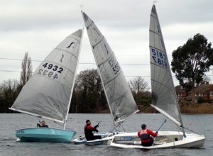 Competitors in Icicle Trophy Race